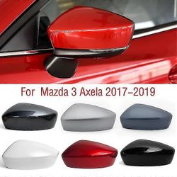Mazda 3 Axela M3 2017 2018 2019 auton siipi ovi sivupeilin korkki kuoritalo ulkopuolella taustapeilin kansi kansi unpainted right