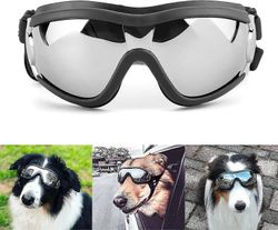 Koiran suojalasit Uv-suoja vedenpitävä tuulenpitävä silmäsuoja suurille keskikokoisille koirille