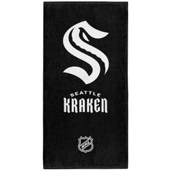 Great Branding Seattle Kraken NHL Classic pyyhe 140x70cm Musta