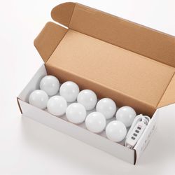 Mikasa Led Hollywood Forfængelighed Spejl Runde Pære pære pære lysstreng dæmpbar Makeup Toiletbord USB Make-up Lampe 10 Bulbs