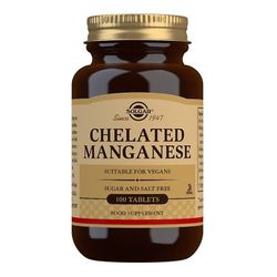 Solgar kelatoidut mangaanitabletit 100 (12536304)