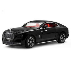 1:24 Rolls Royces Spectre Alloy Luxy New Energy Car Model Diecasts &; Toy Vehicle Metal Charging Car Model Sound Light Kids Gifts Musta