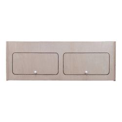 MonsterShop Asuntoauton yläkaappi - 100cm x 35cm x 35cm Luonnollinen