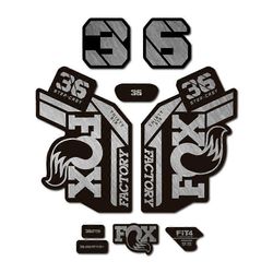 Fox 36 Factory Step Cast 2021 -pyörän haarukan kanssa yhteensopivat tarrat Plata405