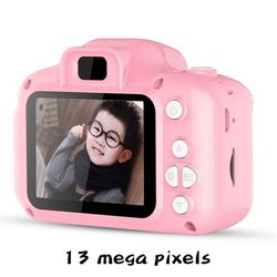 1080p Hd 13 Mega Pixels Børn Mini Digital kamera Videokamera Med 2.0in Ips Lcd-skærm 400mah Genopladeligt batteri Legetøj til børn