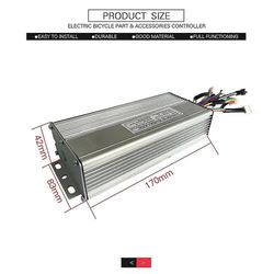 36v 48v 1000w elektrisk cykel borstlös motorstyrenhet med Kt Lcd3 display elektrisk cykel Scoote