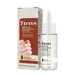 20ML 7 päivän kynsiä korjaava seerumi Ammattimainen kynsiä vahvistava hoitoneste päivittäiseen käyttöön 1pc