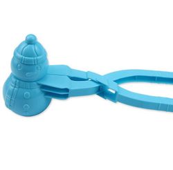 Handuo Sne bold legetøj spil med håndtag snebold Maker Tool Clip blå