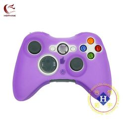 unbrand Skyddande silikonfodral Skin Cover Mjukt fodral för Xbox 360 Controller Xbox 360 Slim Gamepad Lila