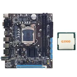 H stationær computer mboard s A1151 6/7 Nerat CPU Dual-chl DDR4 Hukommelse+g390