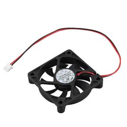 Pöytätietokoneen kotelo DC 12V 0.16A 60mm 2-nastainen jäähdytintuuletin musta