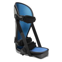 Plantar Fasciitis Night Splint Foot Support Tendonitis Tuki faskiajänteelle ja pohkeelle venytys - hyvä musta sininen