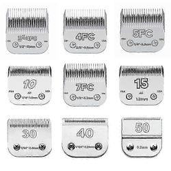 3f 4f 5f 7f 9 10 30 40 50 Ammattimainen lemmikkieläinten leikkurin terä A5 Terä sopii useimpiin Andis Oster Clippers Lemmikkileikkurit Keraaminen t...