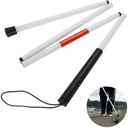 Mikasa Folde stok til blinde, 124cm 4-sektioner