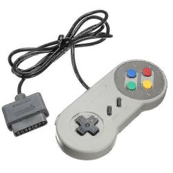 Retro SNES yhteensopiva korvaava ohjain peliohjain - Tekijä Trixes -sz.8118