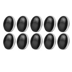10PCS magneettiverhojen painot verhopainot magneettisuihkuverhojen painot pöytäliinaverhon pohja, musta