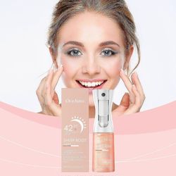 200 ml SPF 42+ Sheer Body Mist -aurinkovoide hyaluronihapolla 80 minuutin hien- ja vedenkestävä, rasvaton ja kosteuttava, laajakirjoinen UVA/UVB-su...