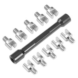 Dirt Bike Tool Puzzle Tool Säätö Avaimen Pinnan Säädin Moottoripyörän säilytyslaatikko Avaimen Rengas