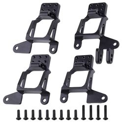 Aluminium for- og bag stødtårn bøjler beslag Støddæmpere monteres til 1/10 Rc Traxxas Trx-4 Trx4 Rc Crawler Bil