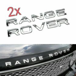 Ran Rover Grill Bonnet Bonnet And Back Boot (pakke med 2)