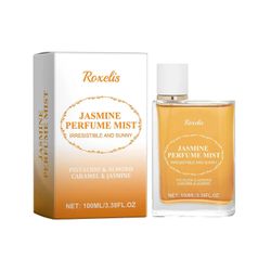 Tuoksuva brasilialainen hajuvesi naisille - kirkas, luonnollinen, kestävä Eau de Toilette sadejasmiinin puutarhatuoksulla, 100ml Keltainen