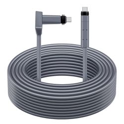 Zruxe Starlink Gen 2 -kaapeli 75FT yhteensopiva Actuated 2:n kanssa, vedenpitävä suorakaiteen muotoiselle satelliitille V2