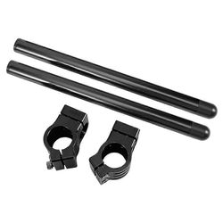 43mm universaali moottoripyöräpidike ohjaustangon haarukassa alumiininen erillinen kahvasarja (musta)