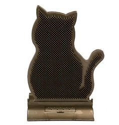 Handuo Fast dørlås Kat Epilator Anti-kløe Massage Brush Cat gnide hår børste legetøj sort