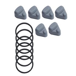 Silikonitulppa ja tiiviste, Stanley Quick FLIP GO -työkaluun, musta ja harmaa Musta harmaa