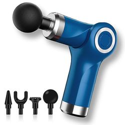 Coosilo Slagtøj Massage Gun Muskel massage Gun Deep Tissue for hele kroppen stille håndholdt skulder massager blå