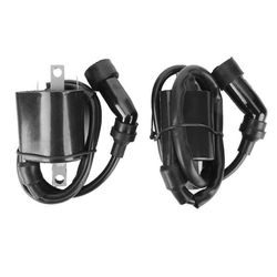2kpl For-yamaha Xvs1100 V-star 1999-2009 sytytyspuolakokoonpano Musta