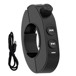 Moottoripyörän ohjaustangon ohjain Bluetooth langaton mediaohjain pyörän ohjaustankoon vedenpitävä mediakaukosäädin Musta