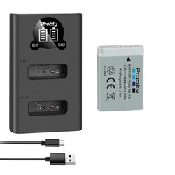 Sajygv Nb 13l Nb13l Nb 13L 1600mAh batteri + lader for Canon Powershot G5x G7x G9x G7 X II G9 X, SX620 SX720 SX730 HS 1BatteryWithCharger