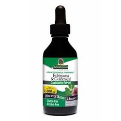 Nature's Answer Luonnon vastaus Echinacea-Goldenseal, ALKOHOLITON, 2 OZ (Pakkaus 1)