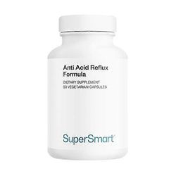 SuperSmart SA SuperSmart Anti-Acid Reflux Formula -ravintolisä - 90 kasviskorkkia.