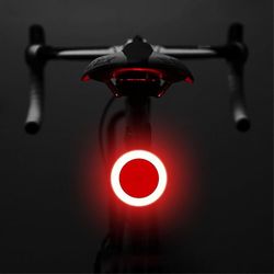 Multifunktionscykelbaglygte, genopladelig led-cykelbaglygte Trådløs cykelbaglygte tilbehør Cyklus