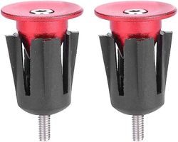 Bxhd 1 par styret Grips Bar End Aluminium legering sykkel grep Cap Plug