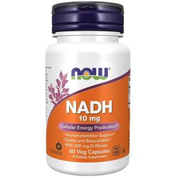 NOW Foods NU Livsmedel NADH 10mg kapslar 60