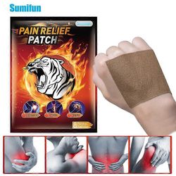 32kpl Tiger Patches, Chinese Red Tiger Back Patch Ultra Strength Heat Patches polvinivelen ja olkapään niskakipuihin