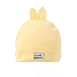 Mikasa Sød barn hat hat med bib baby hue hat Gul