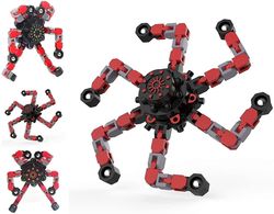 AIR Finger Hånd Spinner Legetøj Spinning Top Focus Legetøj med transformable Chain Mekanisk Spiral Twister (1) 1pcs