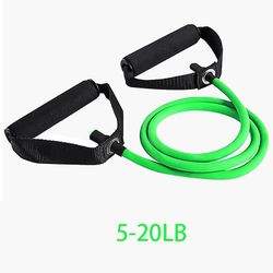 Træningsbånd til fitnessudstyr Yoga Pull Rope Elastic Resistance Bands Expander Træningsrørstræning Grøn