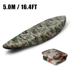 Universal Kajak Cover Kanobåd Vandtæt Uv-resistent kajakdæksel Camouflage 1 5m