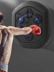 Musikk Elektronisk Boksing Vegg TargetBoxing Trening Musikk Elektronisk Boksing Vegg TargetGift Holdbar Smart Sandbag Svart