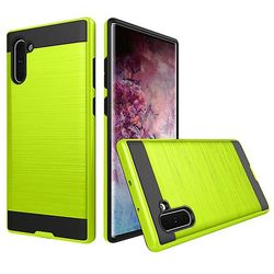 AIR Samsung Galaxy Note 10 Plus stødsikker beskyttende sag Cover - Grøn