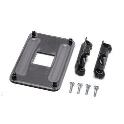 CPU-jäähdytyselementin kiinnike takalevy amd ryzen-pistorasia am4-suorittimen tuulettimen jäähdytin -yx Musta