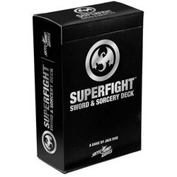 Lubi Superfight sværd og trolddom dæk: 100 latterlige debat ekspansion kort | Velegnet til børn, unge voksne, 3 eller flere spillere på 8 år og der...