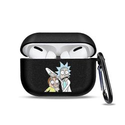 Rick and Morty Cartoon AirPods TPU -kotelon kansi, joka on yhteensopiva Apple AirPods Pron kanssa 1. / 2. / 3. sukupolvi B 1st or 2nd Generation