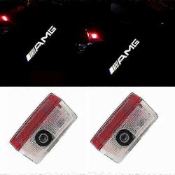2x auton oven led-logoprojektorin valo Mercedes Benz Gls/glc/glb/gla/a/b/c/e-luokkaan 2