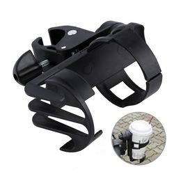 Sort plast baby klapvogn tilbehør Baby flaskeholder til baby kop holder vogn barn bil cykel Hurtig frigivelse vand